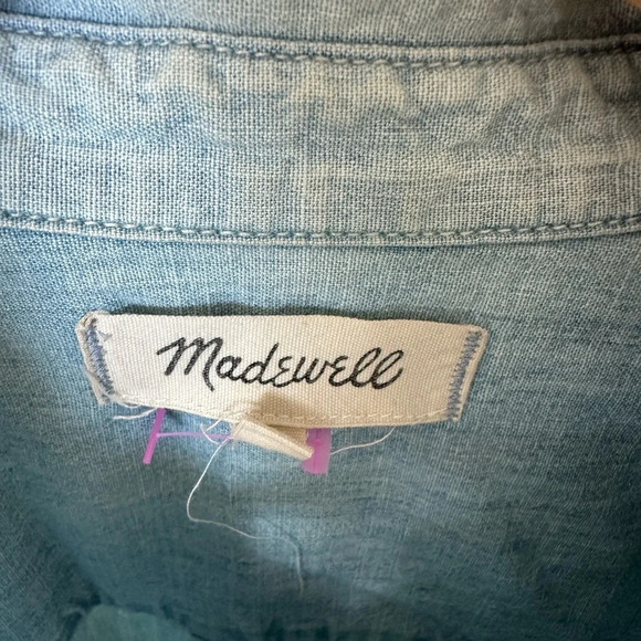 Vintage Intentionally Rustic Madewell Denim Shirt - Picture 3 of 7